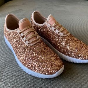 Rose Gold Sneakers
